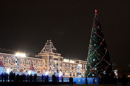 New year in Russia