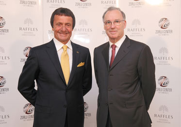 Raffles arrives in Istanbul with Zorlu Center 1 Ahmet Zorlu John Johnston