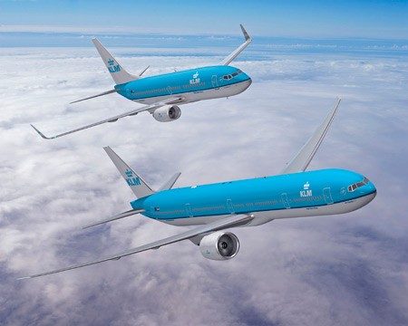 KLM cancels 96 return flights due to westerly storm