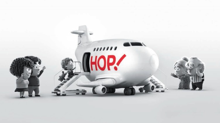 HOP! New Low-Cost Airline Started Service 1 HOP!