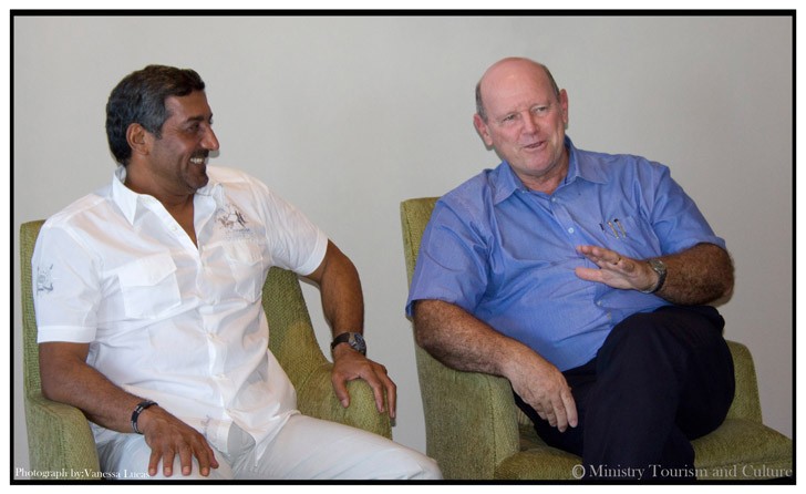 Emirates Sheikh Ahmed bin Saeed Al Maktoum Returns Home after Visit in Seychelles