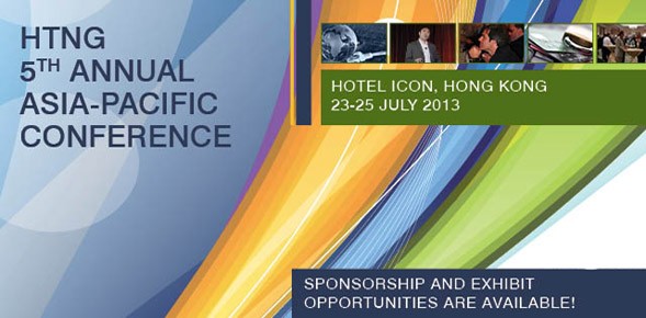 Don’t miss the fifth annual HTNG Asia-Pacific Conference, in Hong Kong 23-25 July 2013