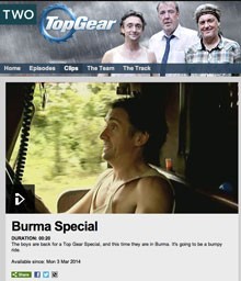 Top Gear Choose Asia Film Fixers for Burma Special 1 Top Gear