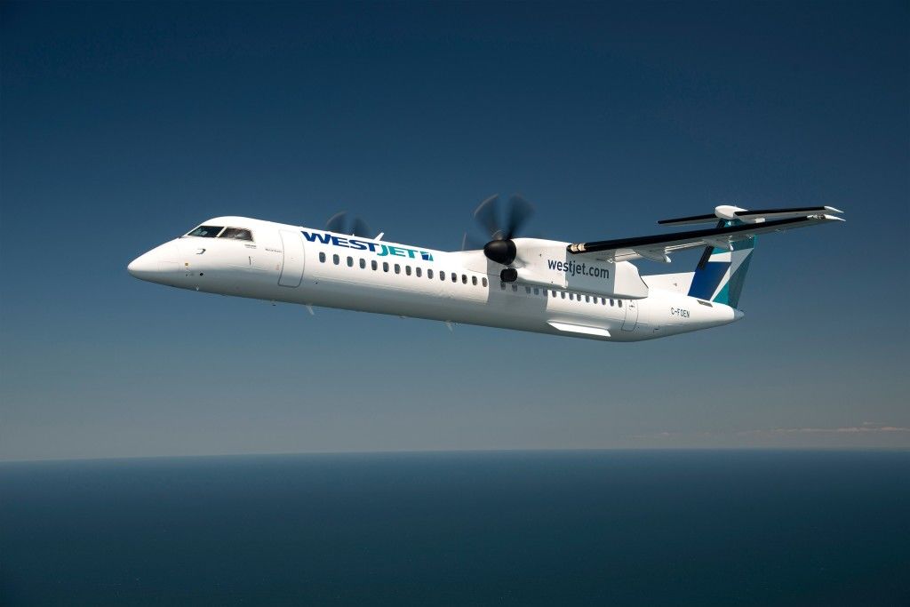 westjet bombardier q400 nextgen