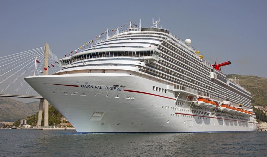 Carnival Cruise Line To Host Halloween Celebrations Across The Fleet 1 Carnival Breeze Dubrovnik 1 Smaller