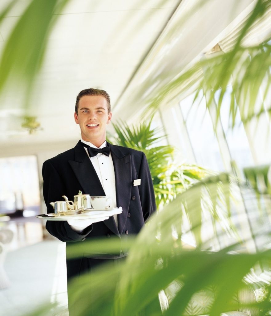 Crystal Cruises Waiter3