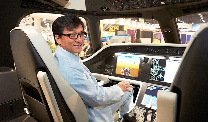 Embraer to Deliver First Legacy 500 for Jackie Chan