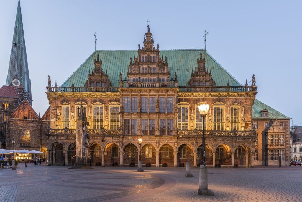 Germany Bremen Town Hall World Heritage Site med
