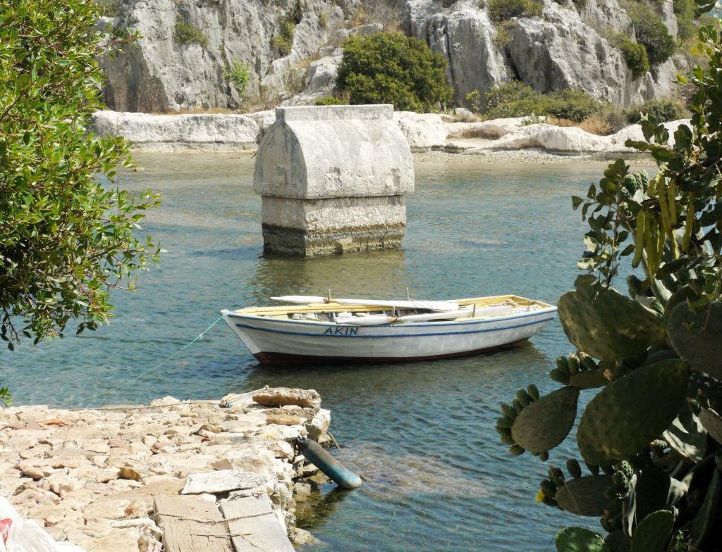 Ucagız Village Kekova Tombs1