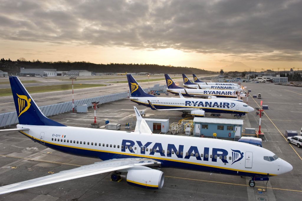 Ryanair Offers Lowest Fares since 2004