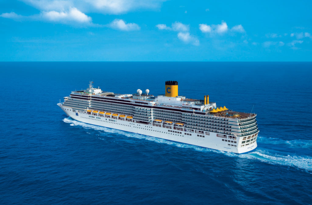 Costa Cruises Holds Coin Ceremony for Costa Smeralda