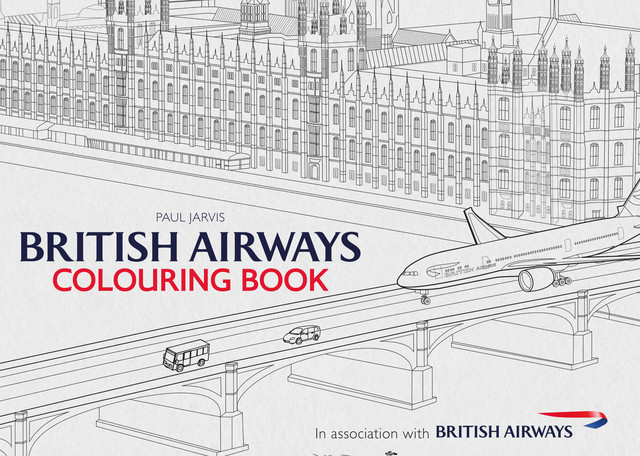 British Airways to Publish Its First Colouring Book