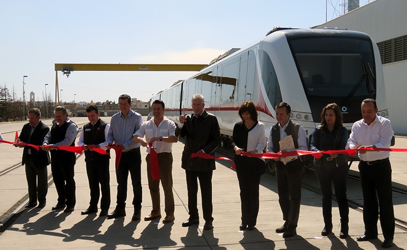 Alstom delivers the first metro trainset to Guadalajara in Mexico