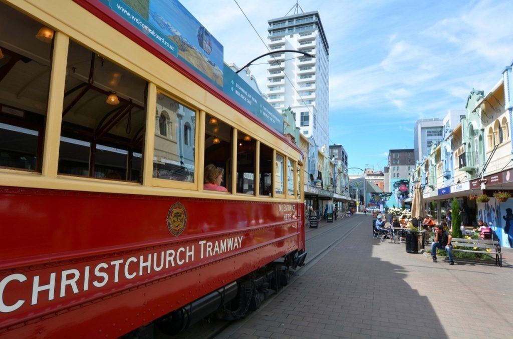 Christchurch Tramway tram system - New Zealand