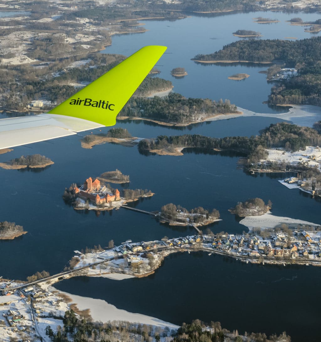 airBaltic to Base Two Airbus A220-300 in Tallinn