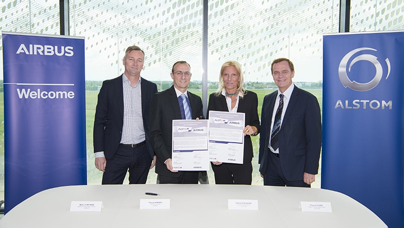 Alstom and Airbus Sign a Cooperation Agreement in Cybersecurity