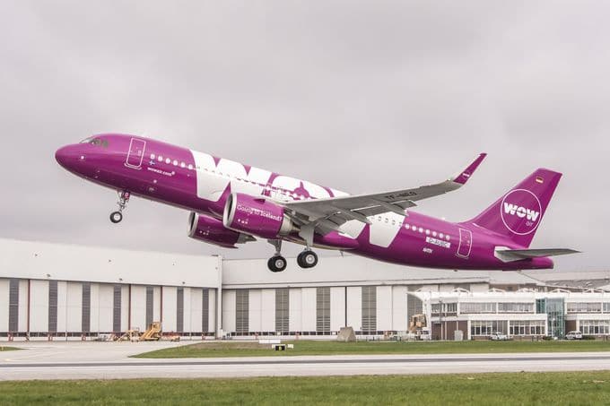 WOW air takes delivery of its first A320neo