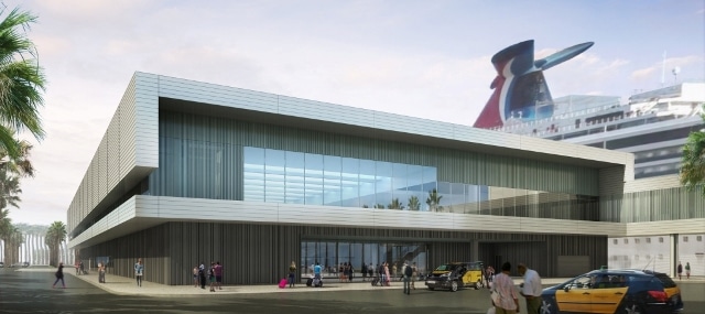 Carnival unveils renderings for Second Cruise Terminal at Port of Barcelona 1 perspectiva 02 CCL