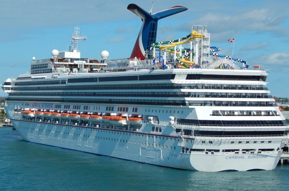 carnival sunshine cruise from charleston sc