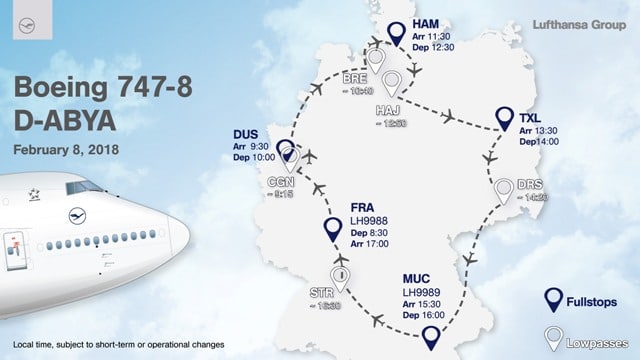 The new Lufthansa design goes on tour