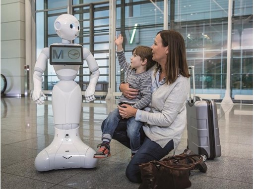 Munich Airport and Lufthansa start testing of humanoid robot in Terminal 2