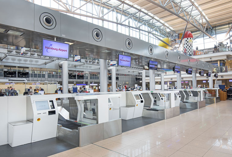 Hamburg Airport launches self bag drop kiosks