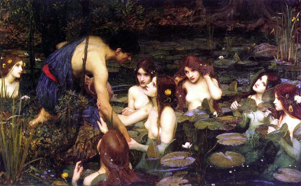 Hylas and the Nymphs returnes to public display at Manchester Art Gallery