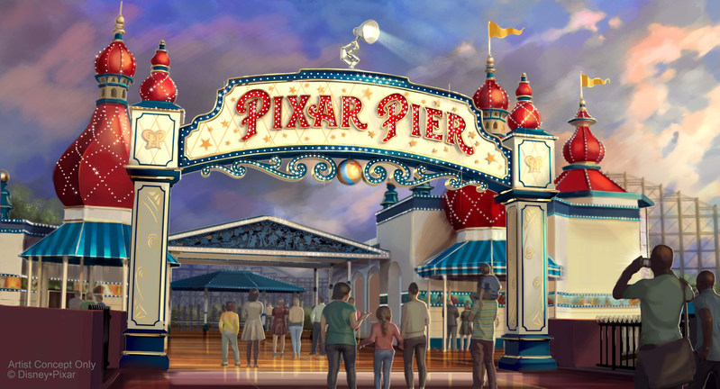 Pixar Pier Opens this Summer