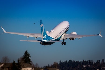 Boeing 737 MAX 7 Completes Successful First Flight 1 MAX7FFtakeoffsmall