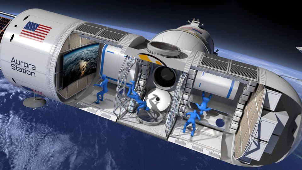 Image result for First-ever luxury space hotel