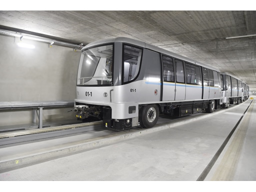 Underground railway to the satellite building gets extended functionality 1 Raillway Terminal2