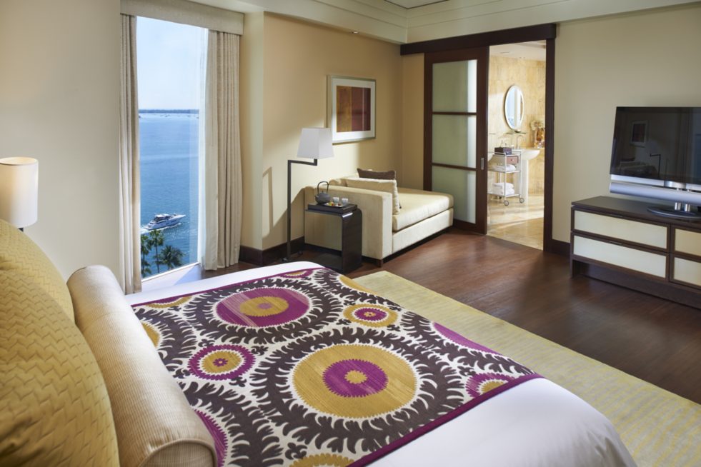 Mandarin Oriental, Miami Launches 'Cruise Your Way' Package 1 miami 2014 suite biscayne bedroom