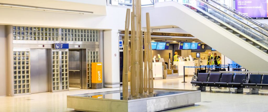 Helsinki Airport Terminal T1 Expansion 1 Helsinki airport ruovikko T128229
