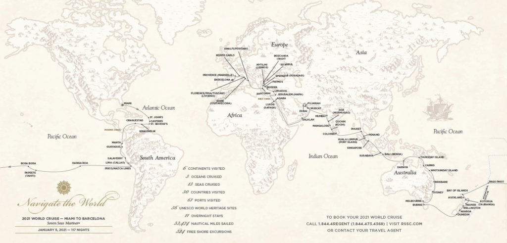 World Cruise Visits 56 UNESCO World Heritage Sites