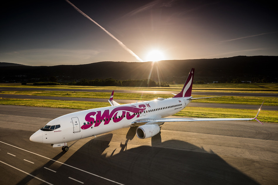 Swoop Launches Flights to Comox