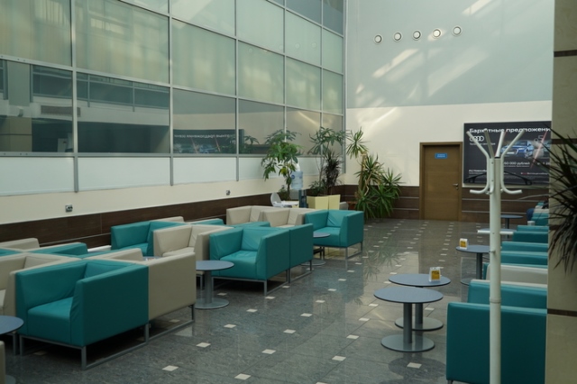 Tolmachevo Airport Has Refurbished the Business Lounge