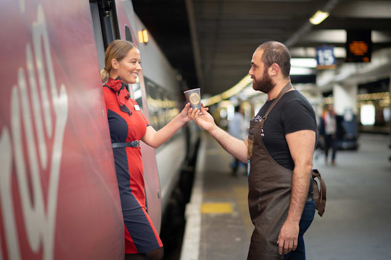 Virgin Trains Teames Up with Change Please
