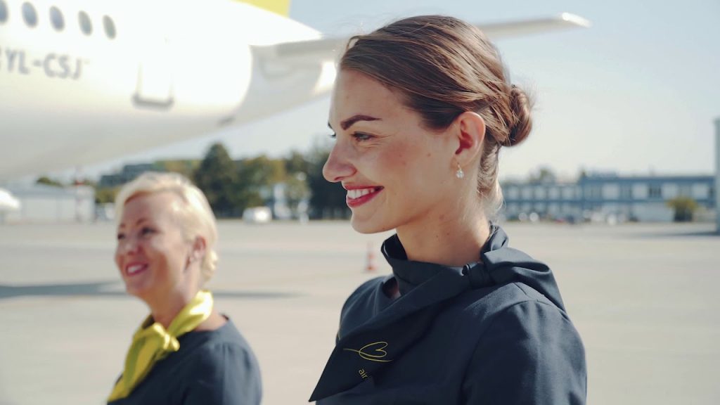 Cabin Crew Uniforms airBaltic