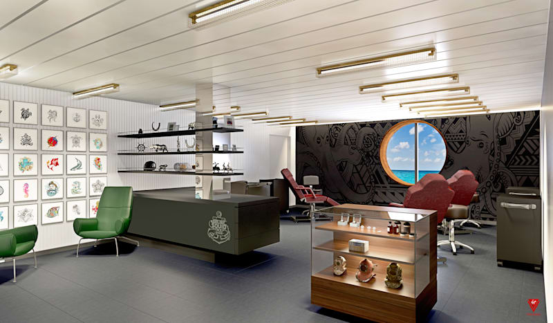Virgin Voyages Partners with World Famous Tattoo Ink