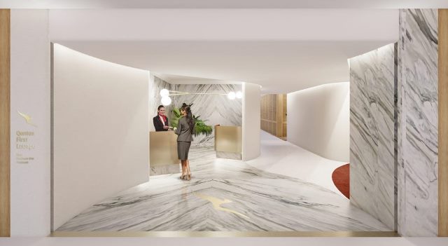 Qantas Unveils Design of New First Class Lounge