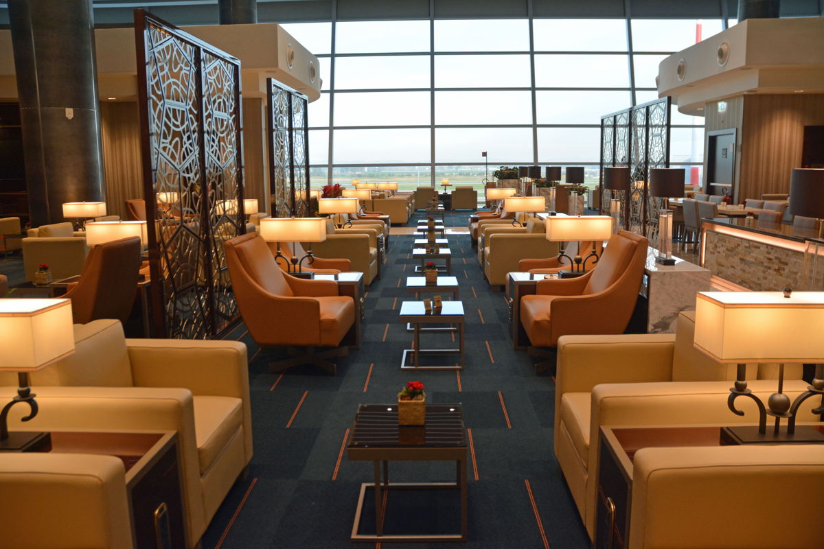 Emirates Lounge Rome