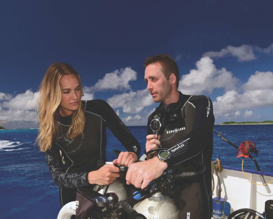 Philippe, Ashlan Cousteau Partner with Aqua Lung