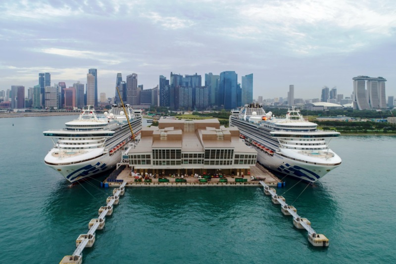 Two Princess Cruises’ Ships Rendezvous in Southeast Asia for the First Time