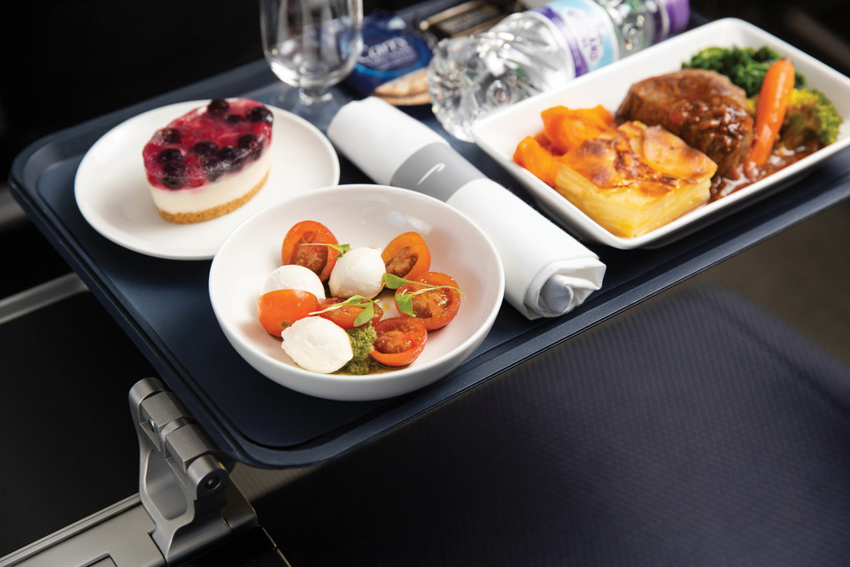 British Airways: Order Food and Drink Directly to Your Seat