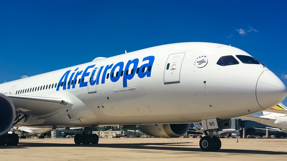 Air Europa Operates the Most Sustainable Flight in Its History