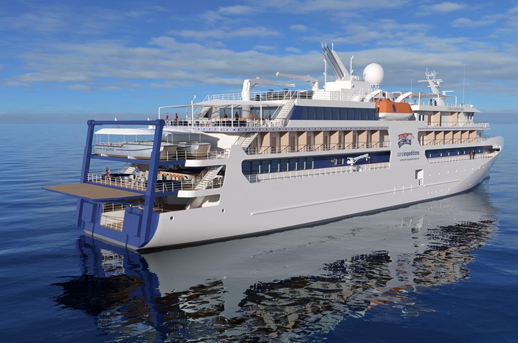 Coral Expeditions Welcomes Newest Ship Coral Geographer