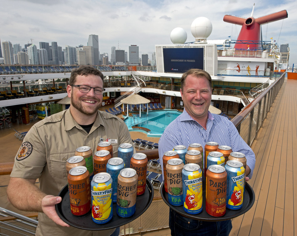 Carnival Becomes First Cruise Line To Can And Keg Beer