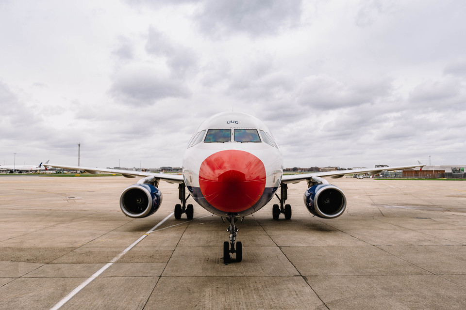 British Airways Unveiled an Aircraft with a Red Nose