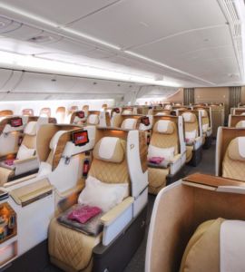 B777 Business Class Emirates