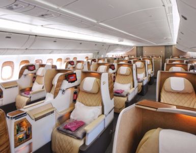 B777 Business Class Emirates